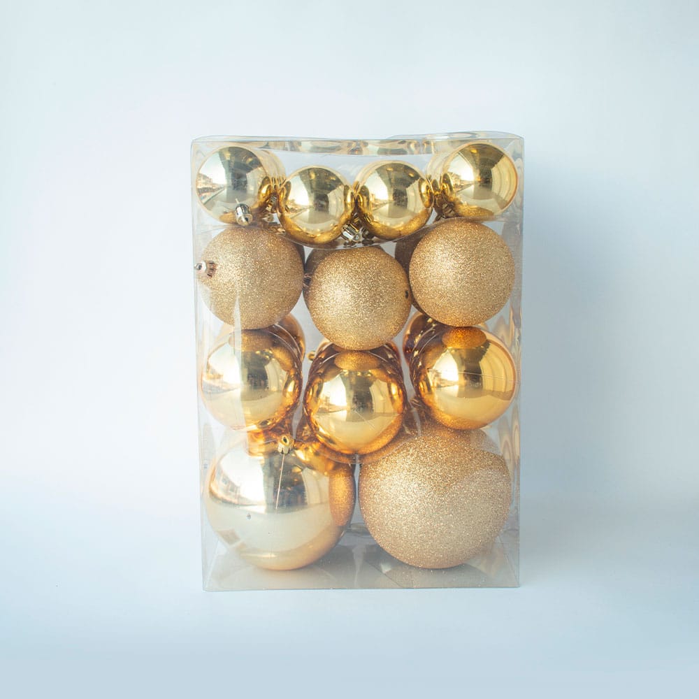 Bolas Navideñas combinadas x 38 Unidades - Imagen 3