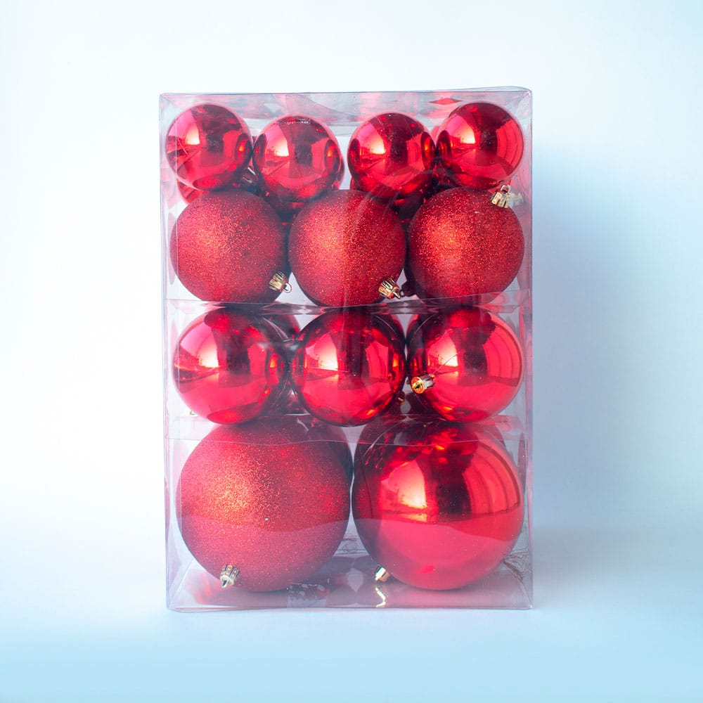 Bolas Navideñas combinadas x 38 Unidades - Imagen 2